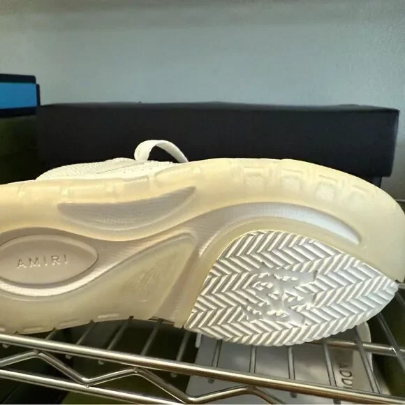 Amiri White Sneakers men's 6 brand new with box and dustbag